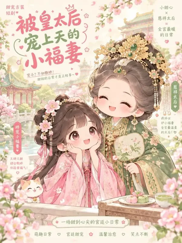 漫剧屋官网《糖心记》封面，古装题材短剧